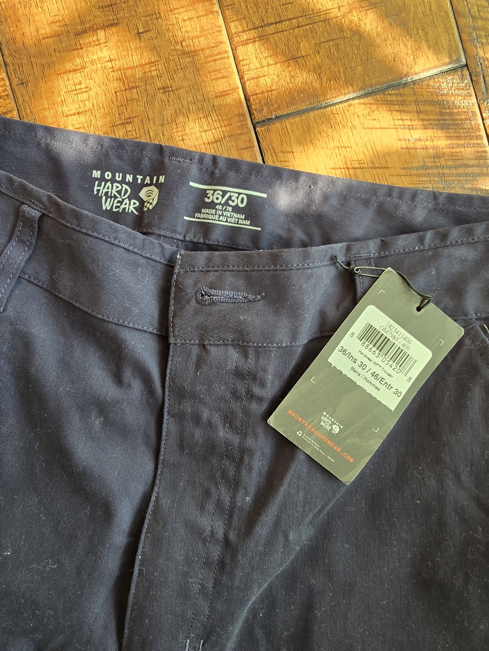 Mountain Hardwear Black Men's Pants 36/30